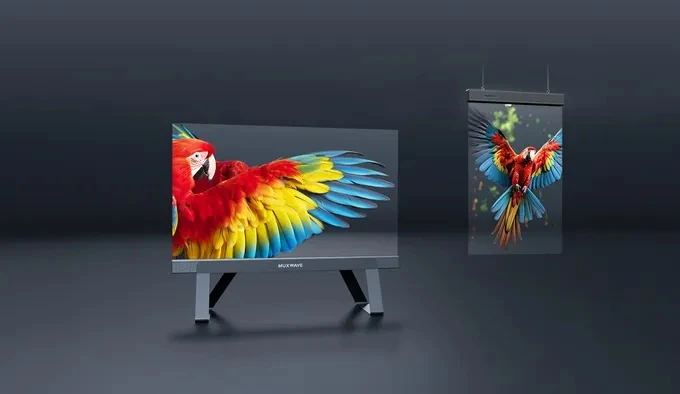 Transparent LED Display Case